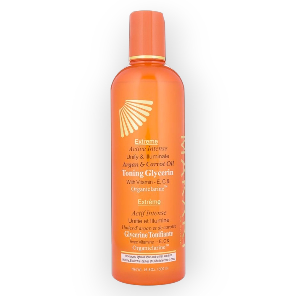 Makari Extreme Toning Glycerin Argan & Carrot Oil - 500ml